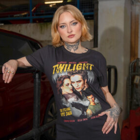 Twilight Comic Style Merch T-Shirt (Black)